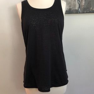 Black low back LULU LEMON workout tank top 🎉